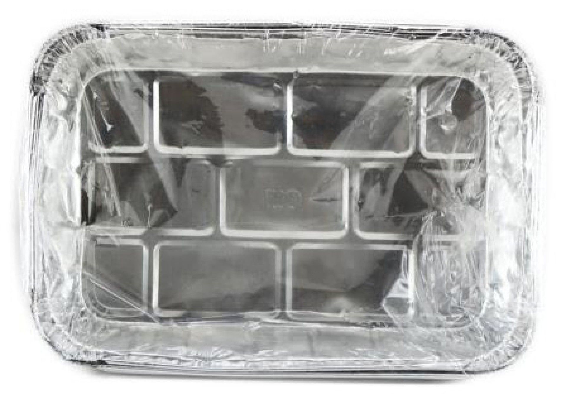 EMB. DE ALUMINIO RECT. 1500ml - 100 UN EMB. DE ALUMINIO RECT. 1500ml - 100 UN