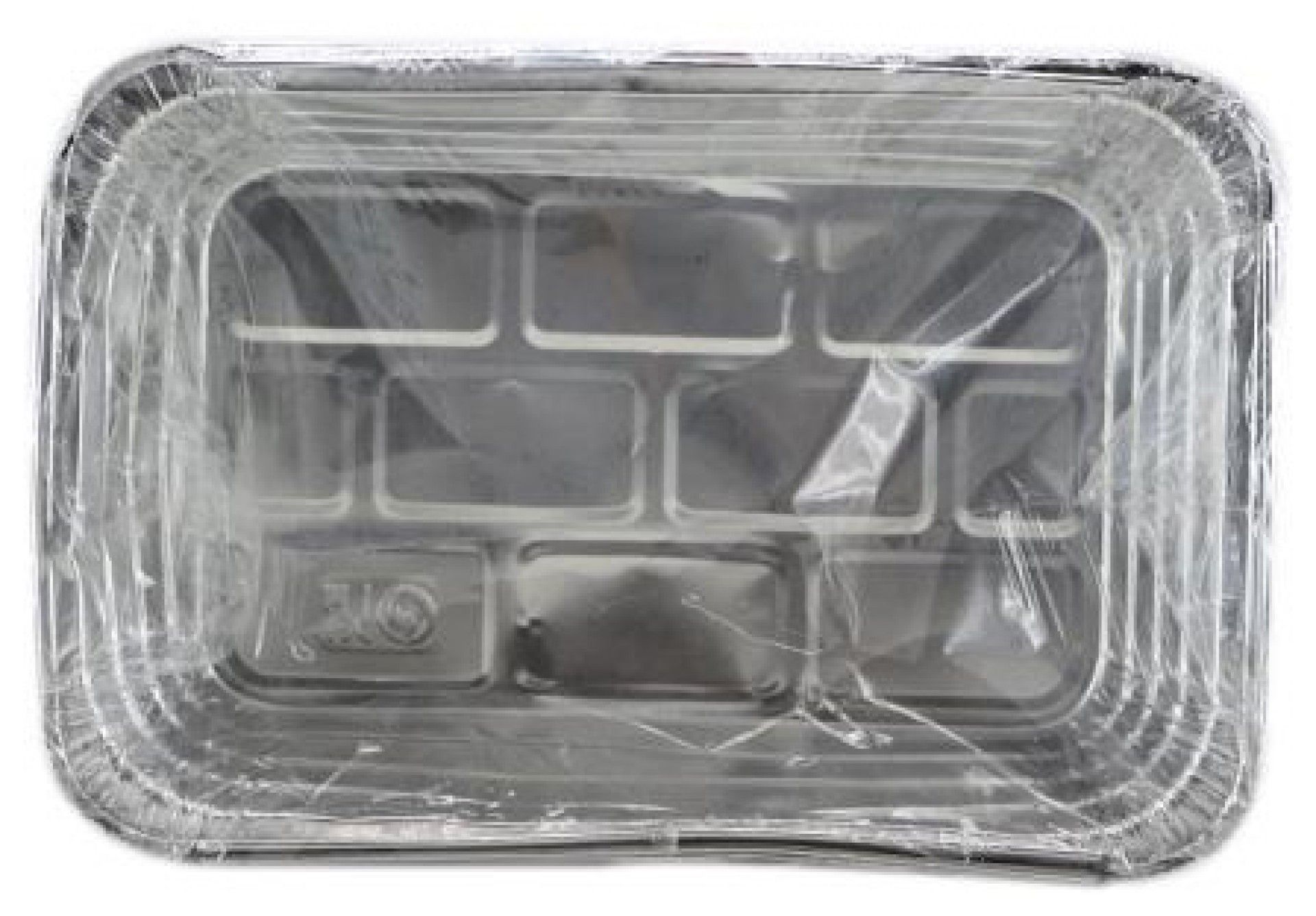 Embalagem de Aluminio Rectangular 2200 ml - 100 U Embalagem de Aluminio Rectangular 2200 ml - 100 U