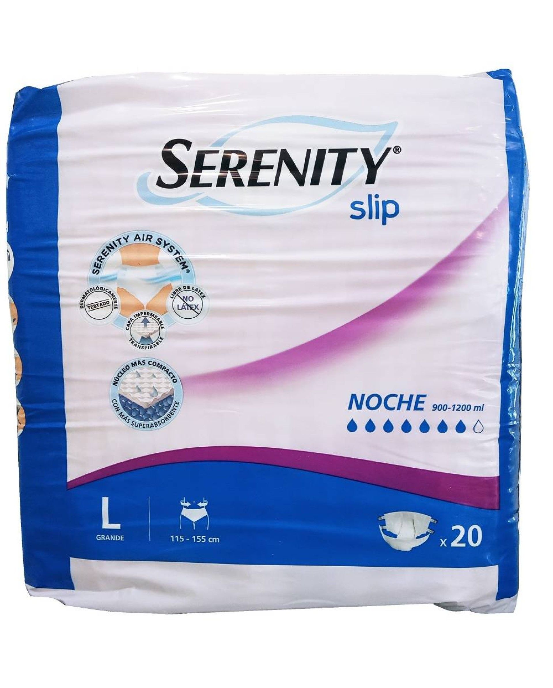 Serenity Slip Grande Noite - 20 U Serenity Slip Grande Noite - 20 U