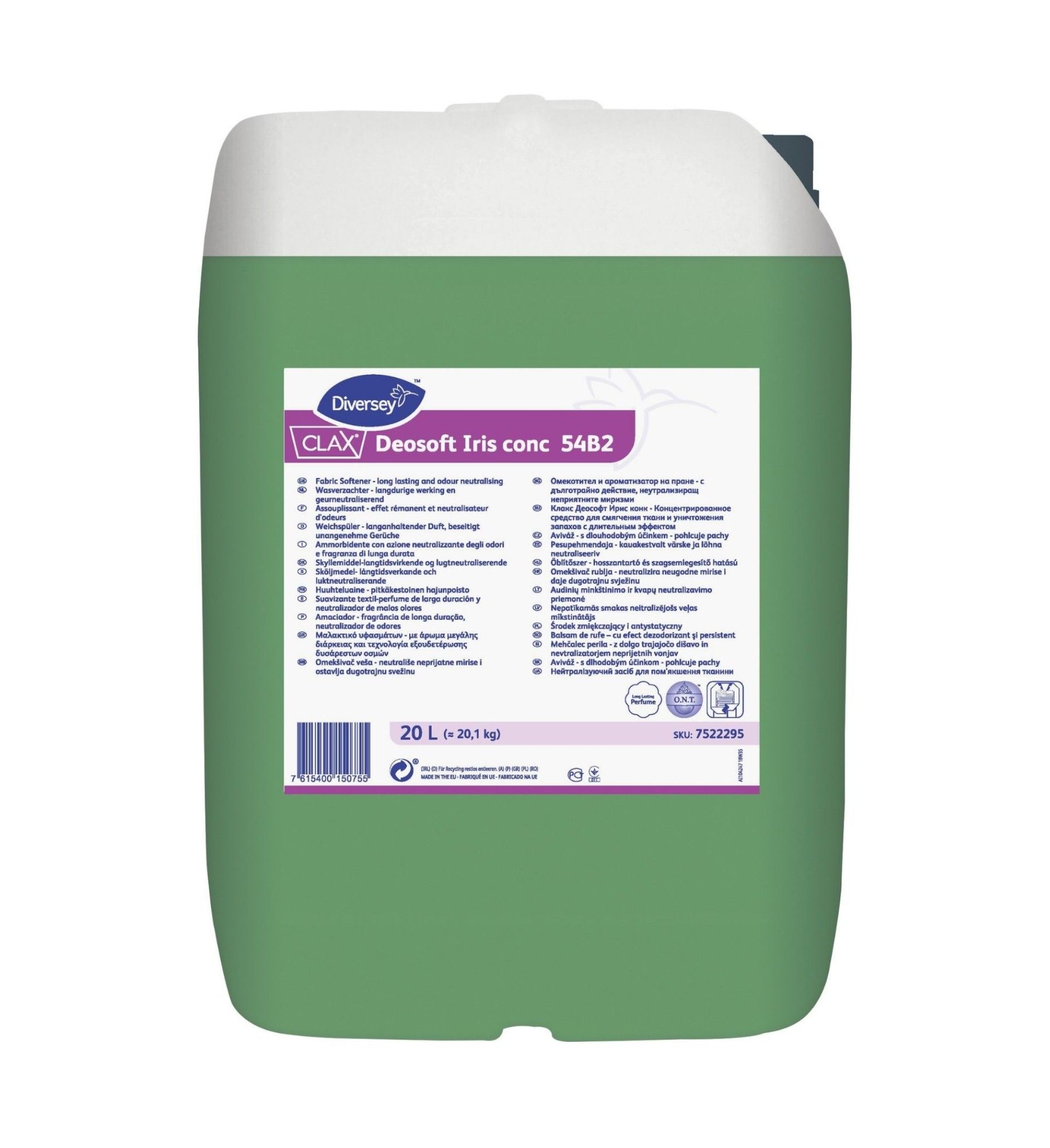 Clax Deosoft Iris Concentrado 54B2 - 20 L Clax Deosoft Iris Concentrado 54B2 - 20 L