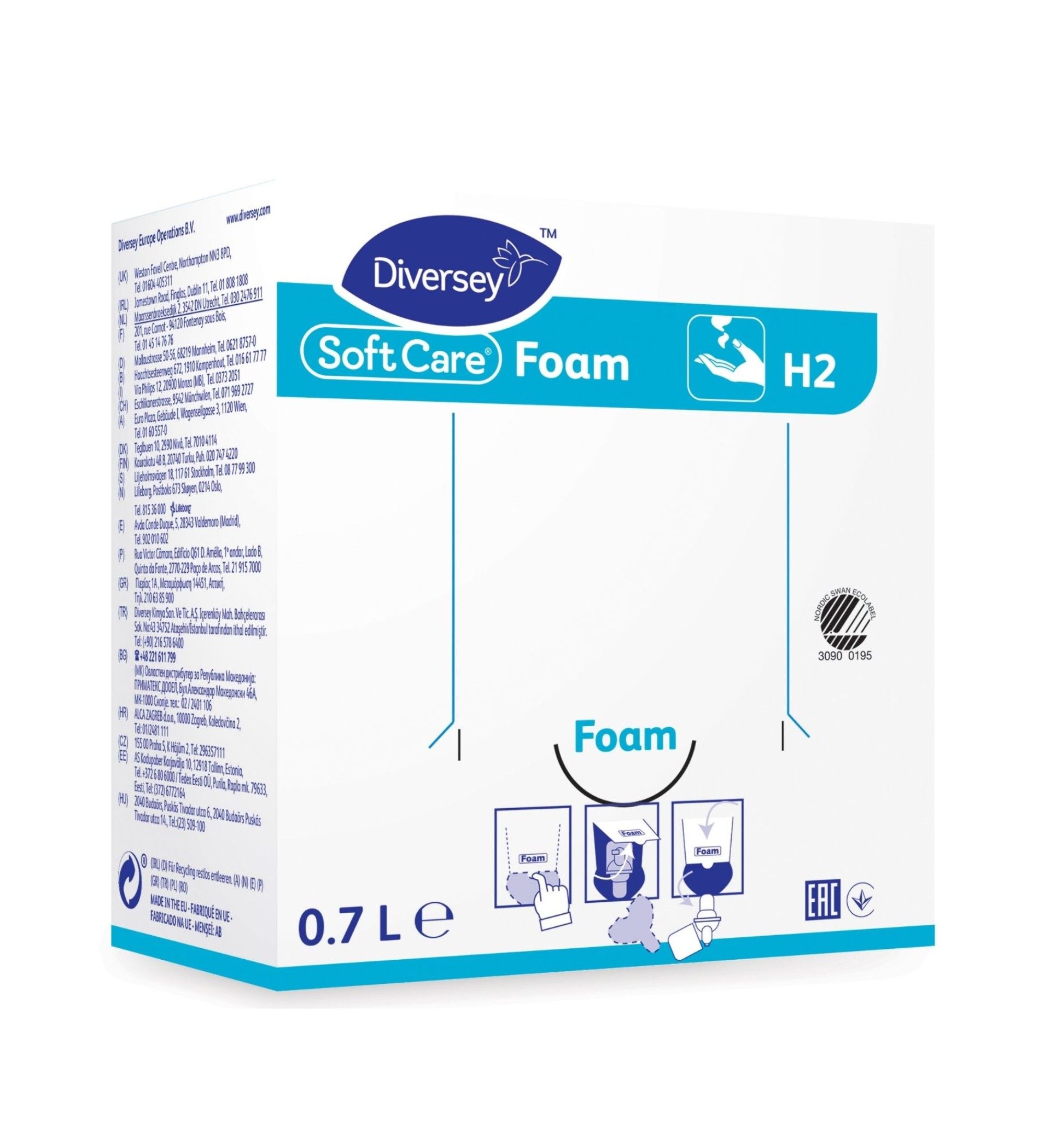 Soft Care Foam H2 - 700ml Soft Care Foam H2 - 700ml
