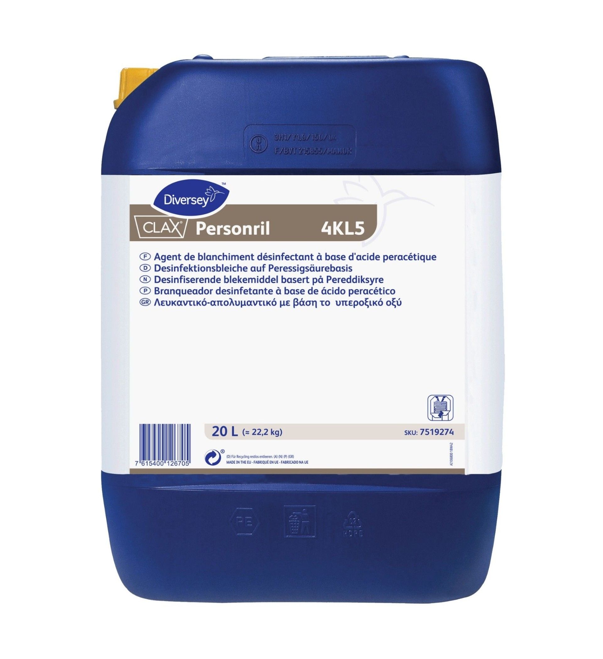 Clax Personril 4kl5 - 20 Litros Clax Personril 4kl5 - 20 Litros