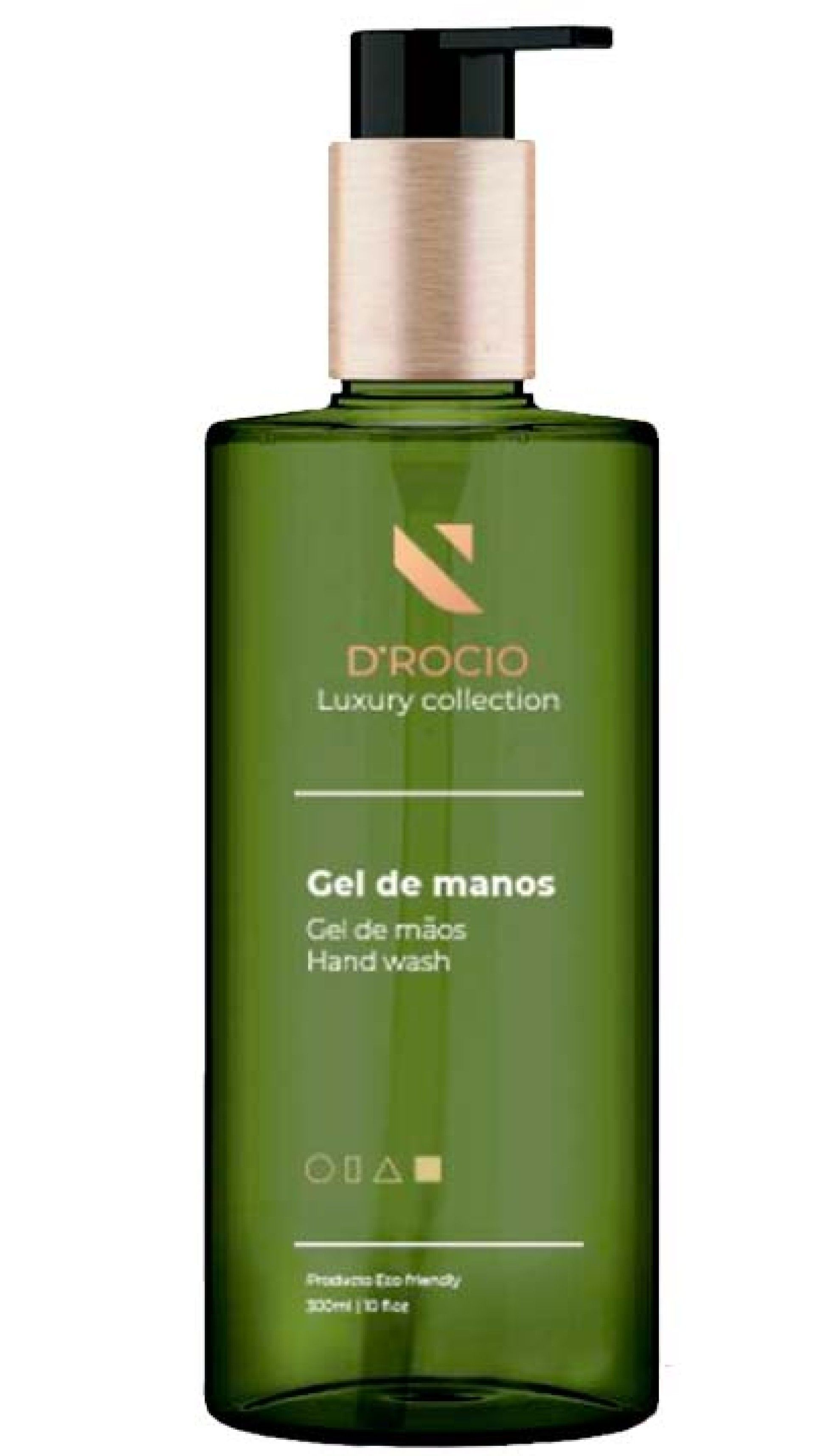 GEL MAOS C/DOSEADOR 300ML DROCIO LUXURY COLLECTION - 1 UN GEL MAOS C/DOSEADOR 300ML DROCIO LUXURY COLLECTION - 1 UN