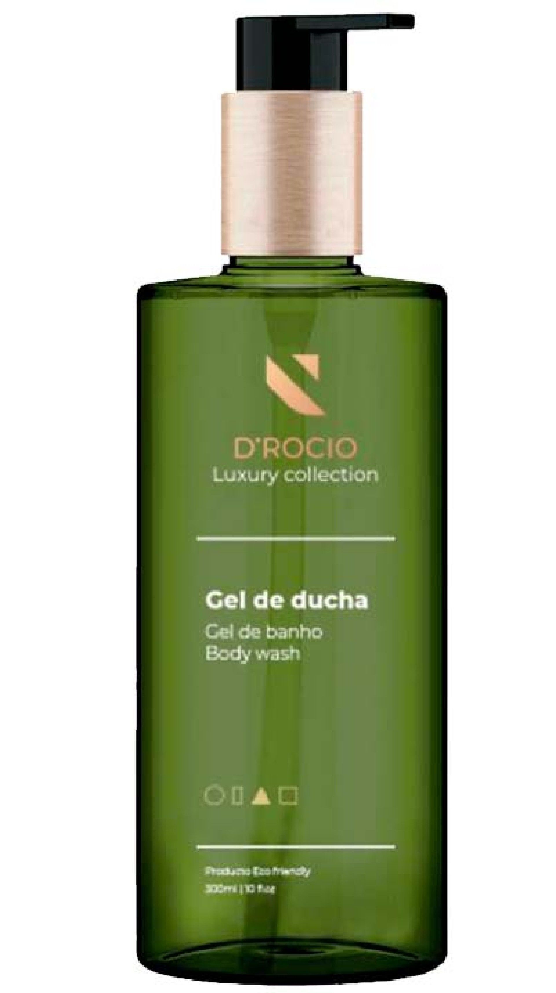 GEL BANHO C/DOSEADOR 300ML DROCIO LUXURY COLLECTION - 1 UN GEL BANHO C/DOSEADOR 300ML DROCIO LUXURY COLLECTION - 1 UN