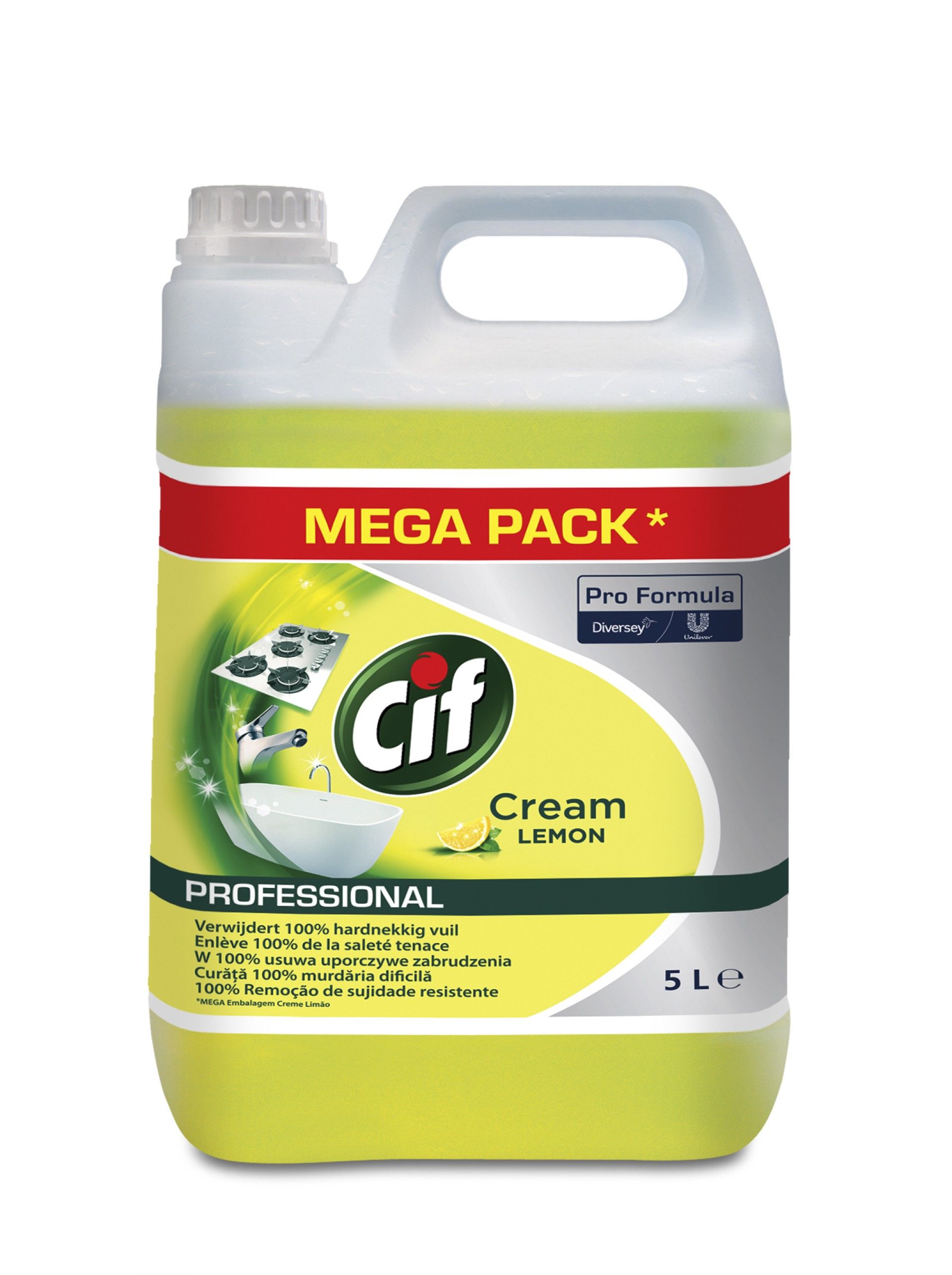 CIF CREME PROFESSIONAL LIM�O - 5 LT