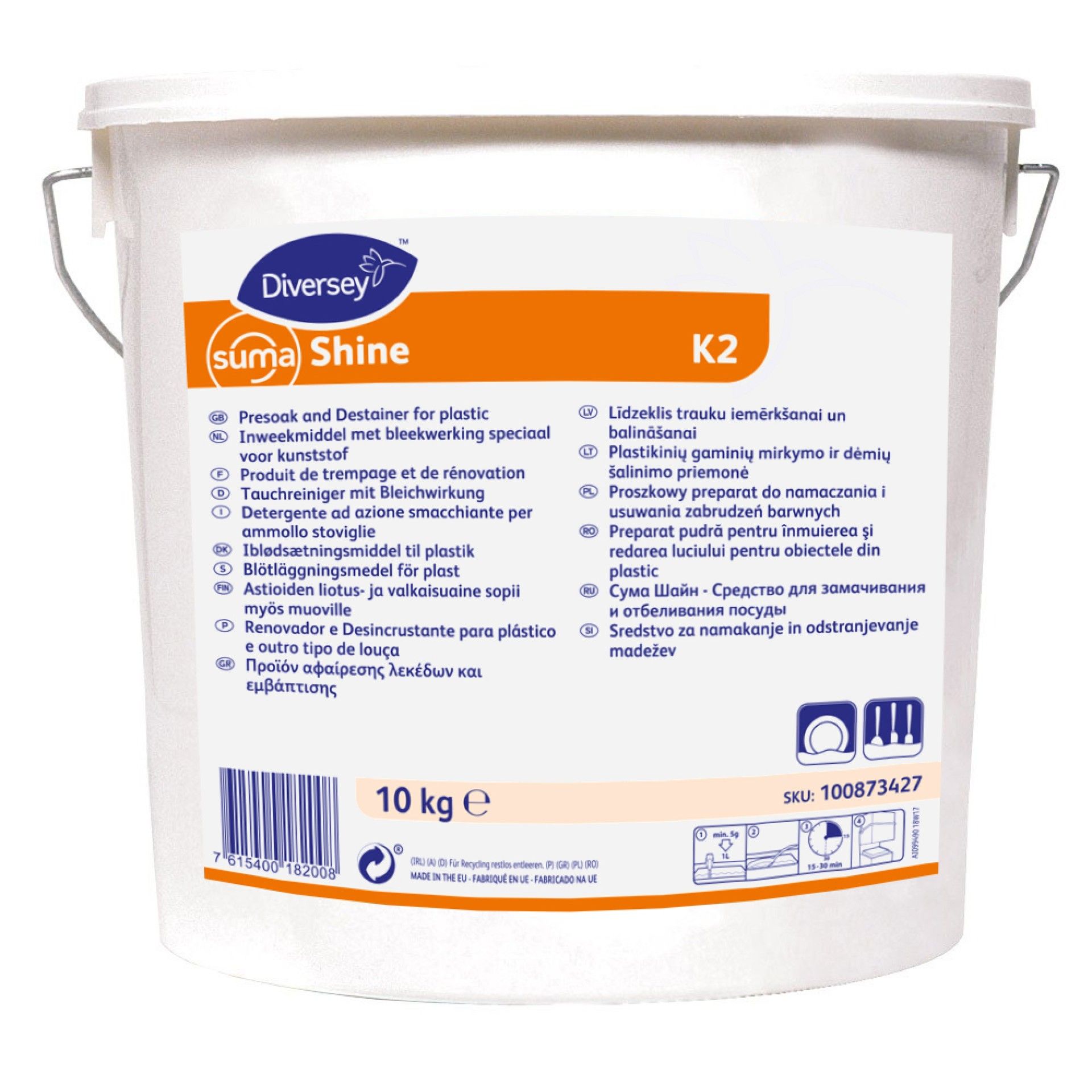 Suma Shine K2 - 10 Kg Suma Shine K2 - 10 Kg