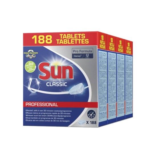 Sun Profissional Tablets - 188 Unidades