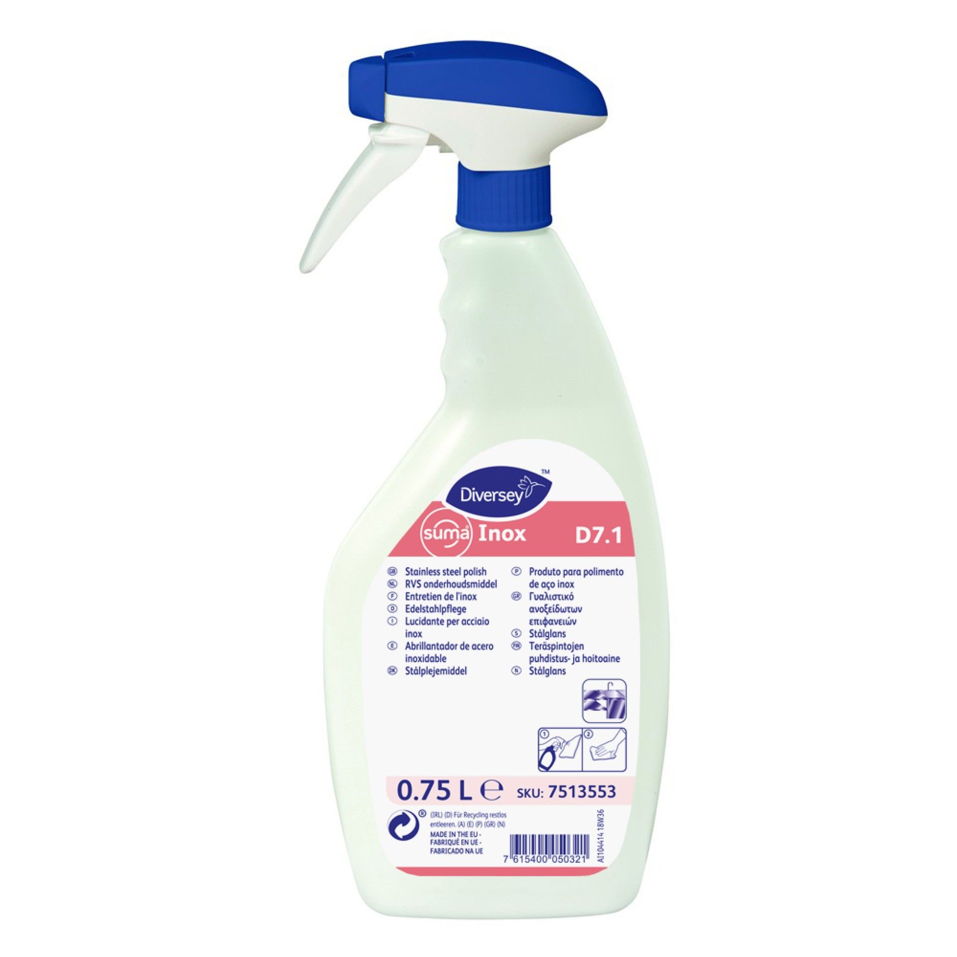 Suma Inox D7.1 - 750 ml Suma Inox D7.1 - 750 ml