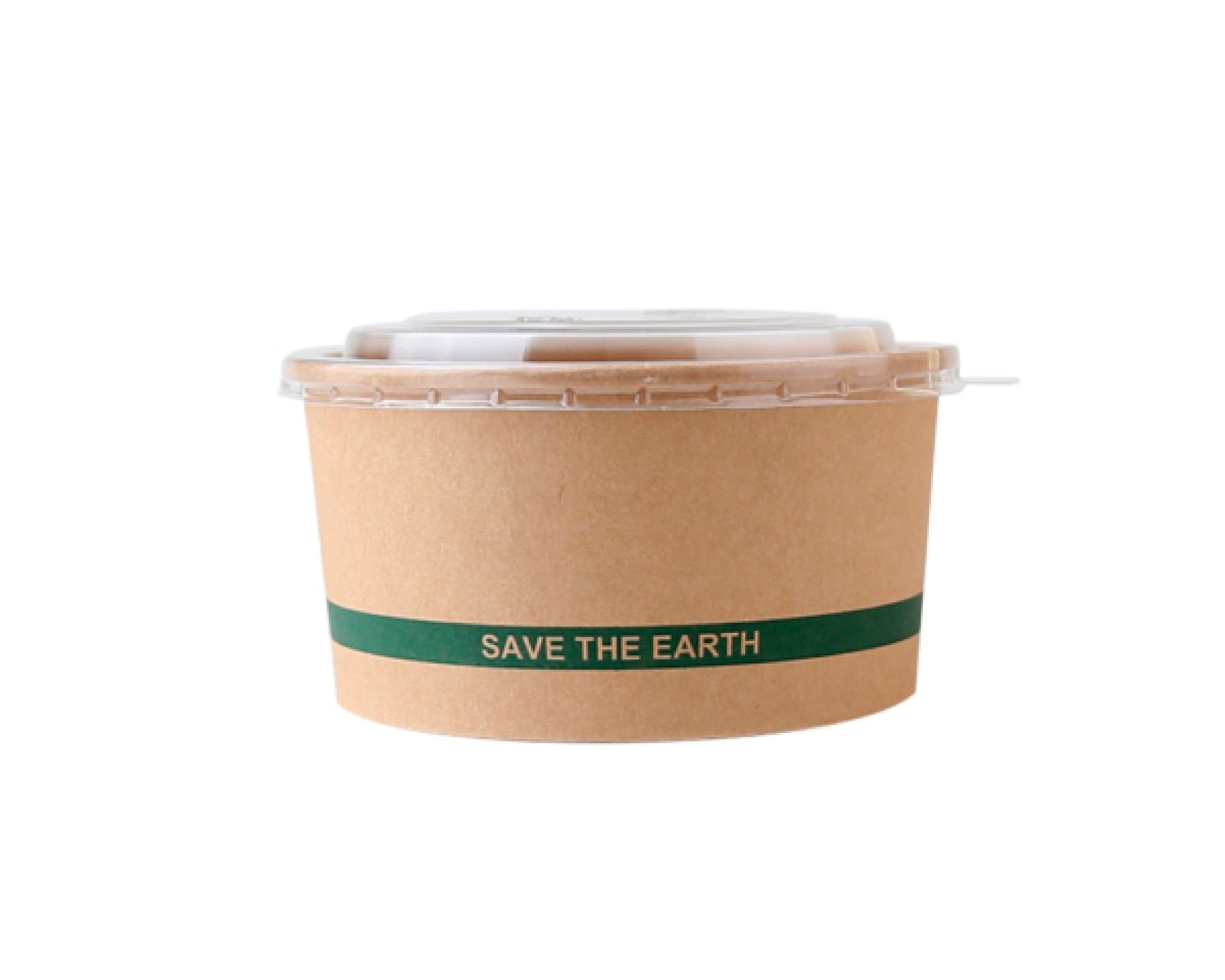 Saladeira Kraft 1,3 L + Tampa - Biodegradável - 50 U Saladeira Kraft 1,3 L + Tampa - Biodegradável - 50 U