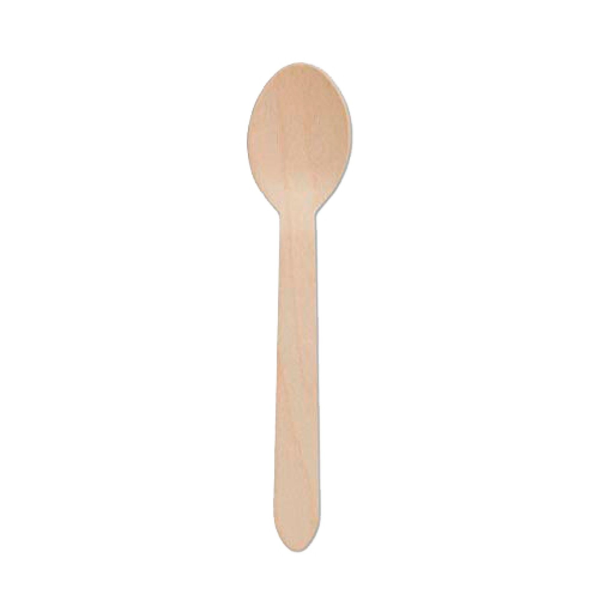 Colher de Madeira Biodegrad�vel - 100 U