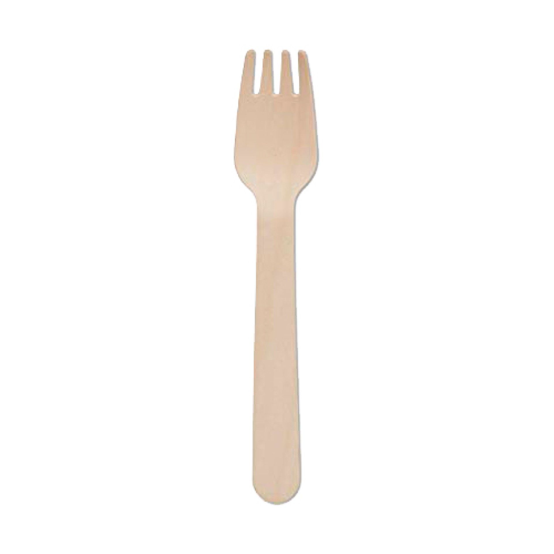 Garfo de Madeira Biodegrad�vel - 100 U