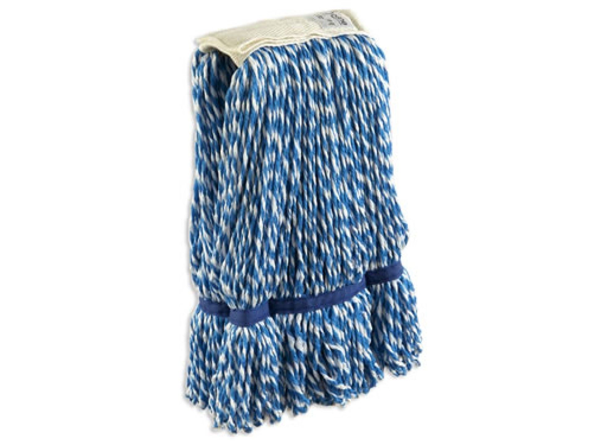 Mopa Industrial Microfibra 215gr Azul/Branca - 1 U