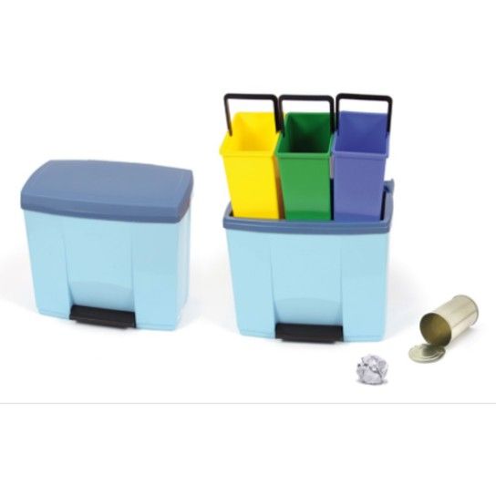 RECIPIENTE P/ RECOLHA SELETIVA LIXO 3 - 1 UN