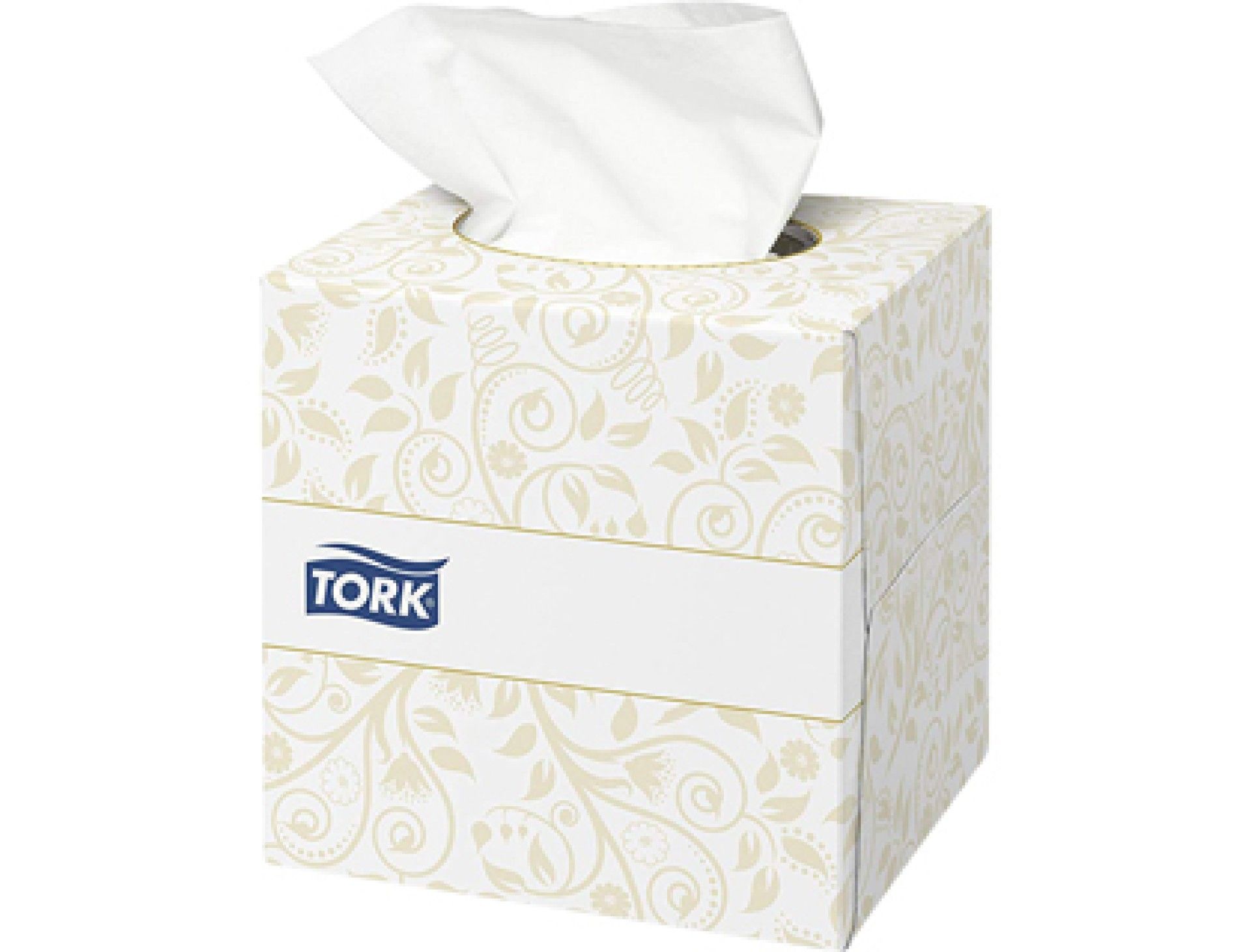 Lenços Faciais Tork Extra Suave em Cubo - 100 U Lenços Faciais Tork Extra Suave em Cubo - 100 U