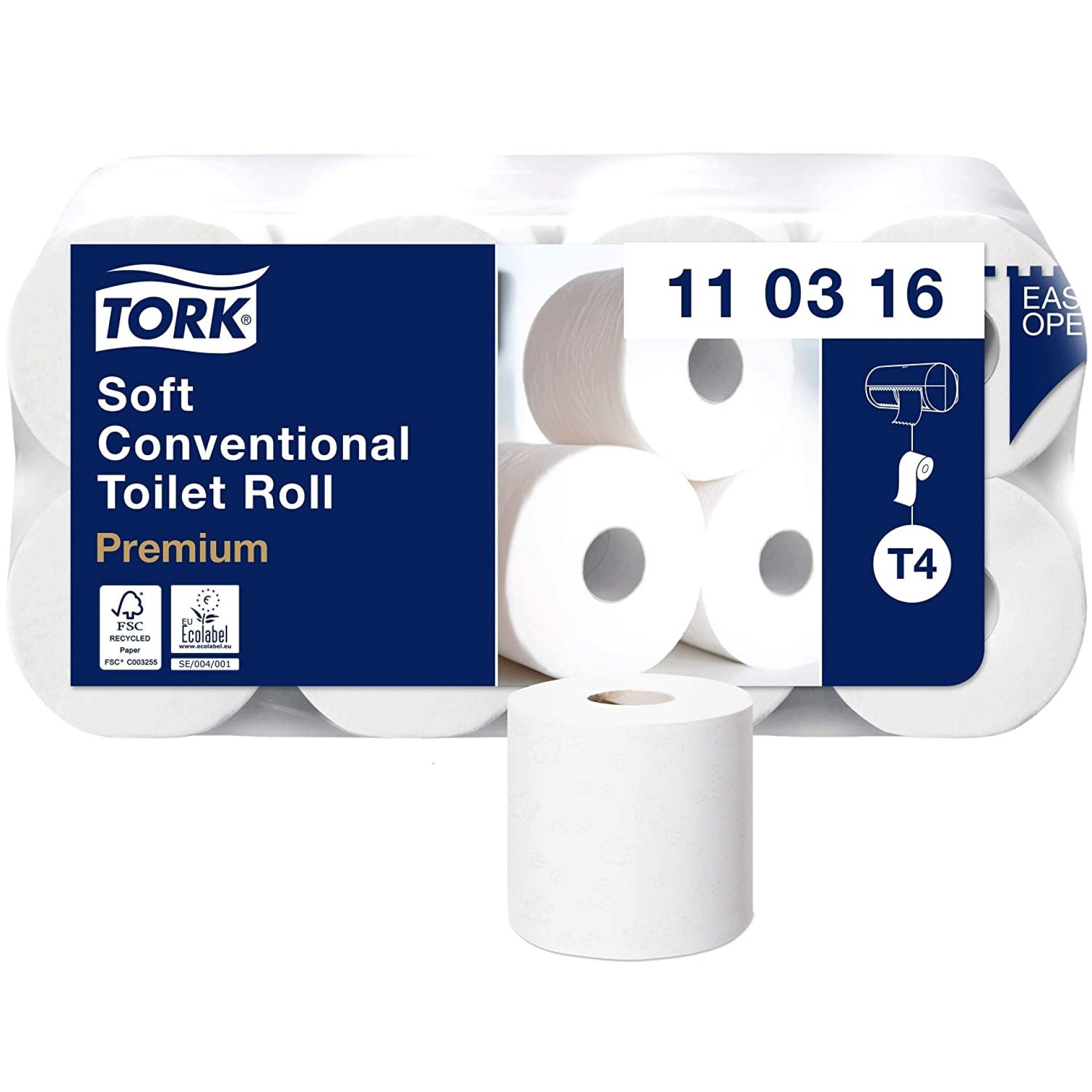 Papel Higi�nico Dom�stico Tork Premium 3 Folhas - 72 Rolos