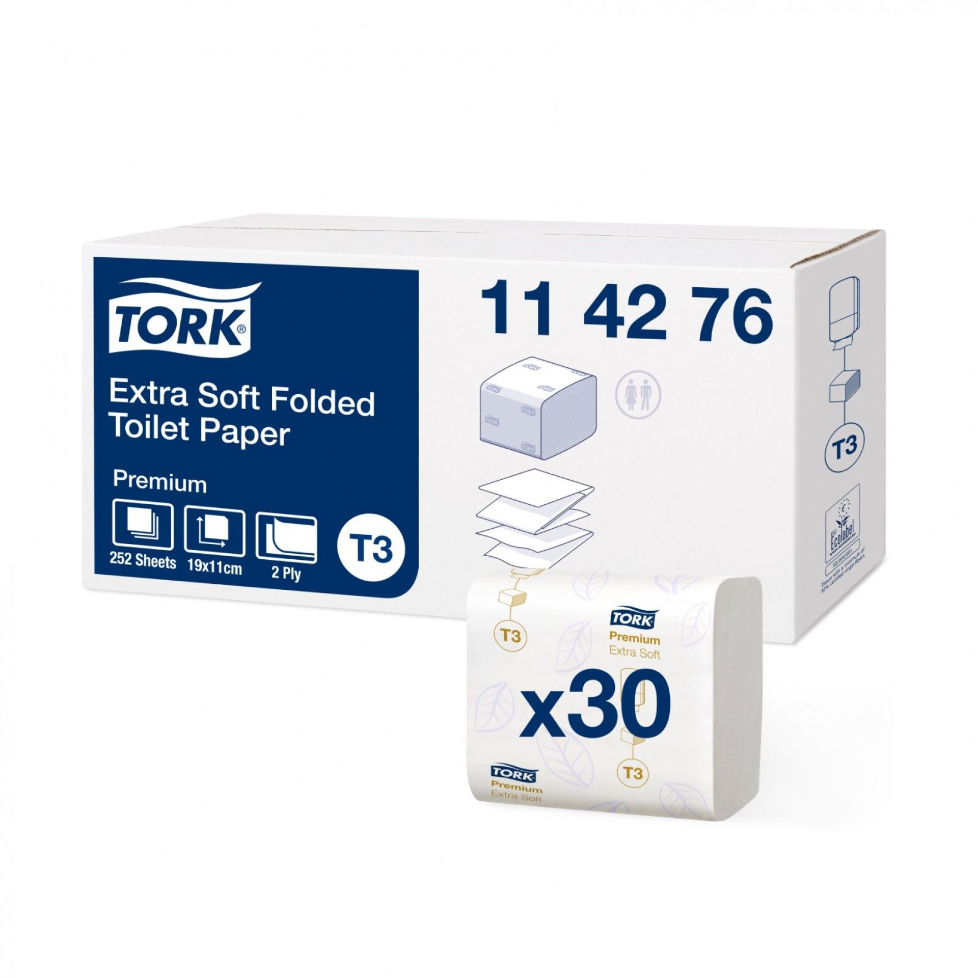 Papel Higi�nico Tork Folha a Folha Extra Soft - 7560 U