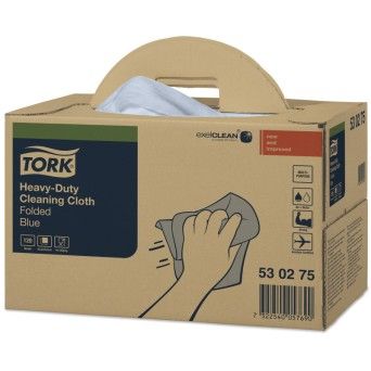 Tork Pao de Limpieza Resistente 530 azul - 1 rollo