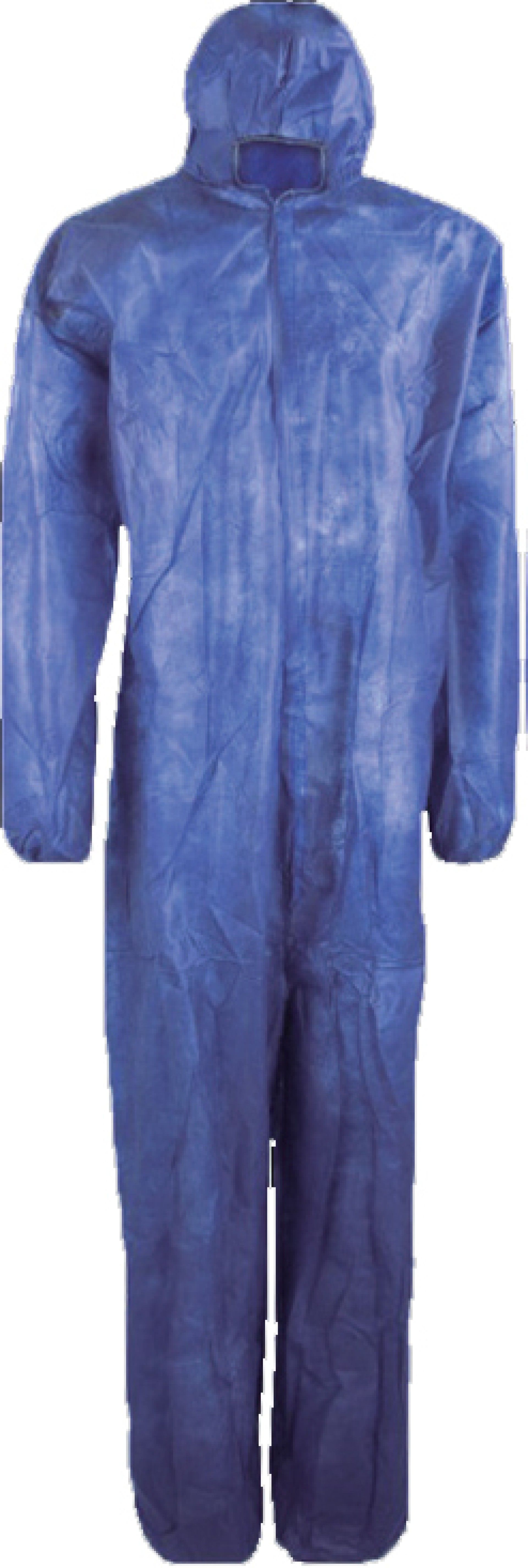 Fato Proteção de Polipropileno 40gr Azul com Capuz XL - 1 Un Fato Proteção de Polipropileno 40gr Azul com Capuz XL - 1 Un