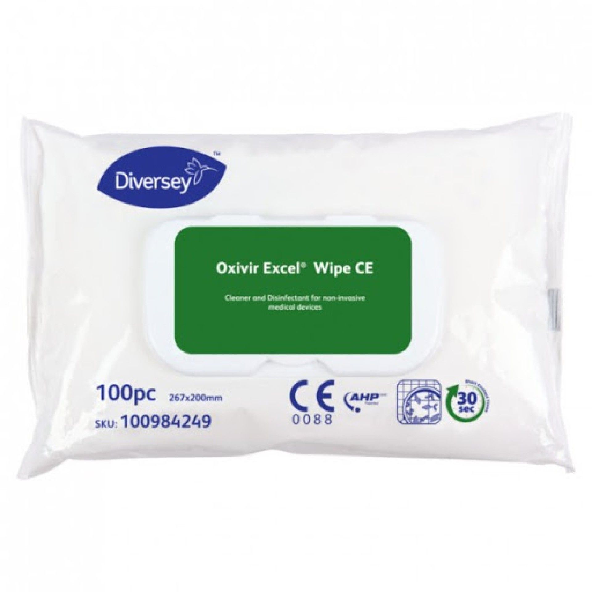 OXIVIR EXCEL WIPE CE - 100 UN OXIVIR EXCEL WIPE CE - 100 UN