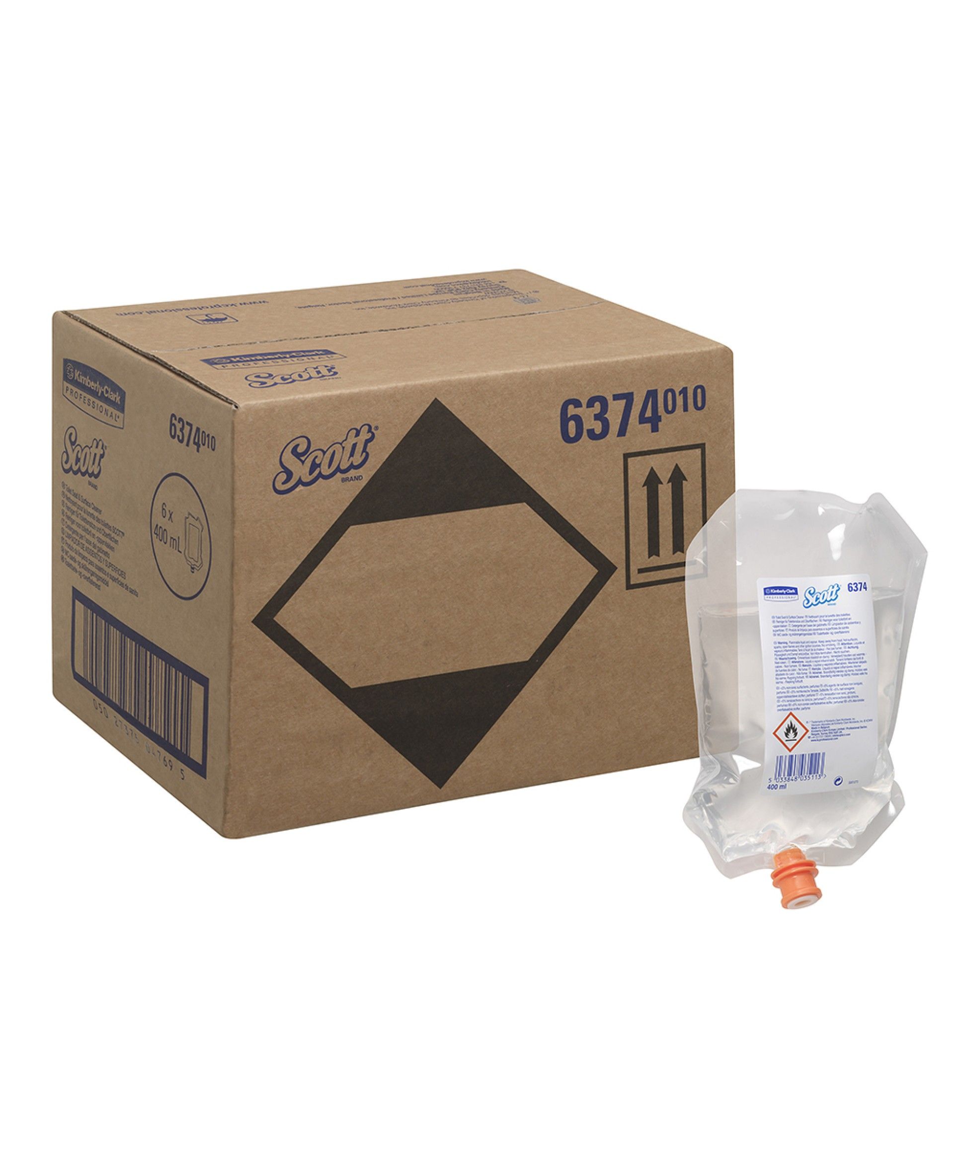 Scott Toilet Seat & Surface Cleaner 400ml - 1 Unidade Scott Toilet Seat & Surface Cleaner 400ml - 1 Unidade