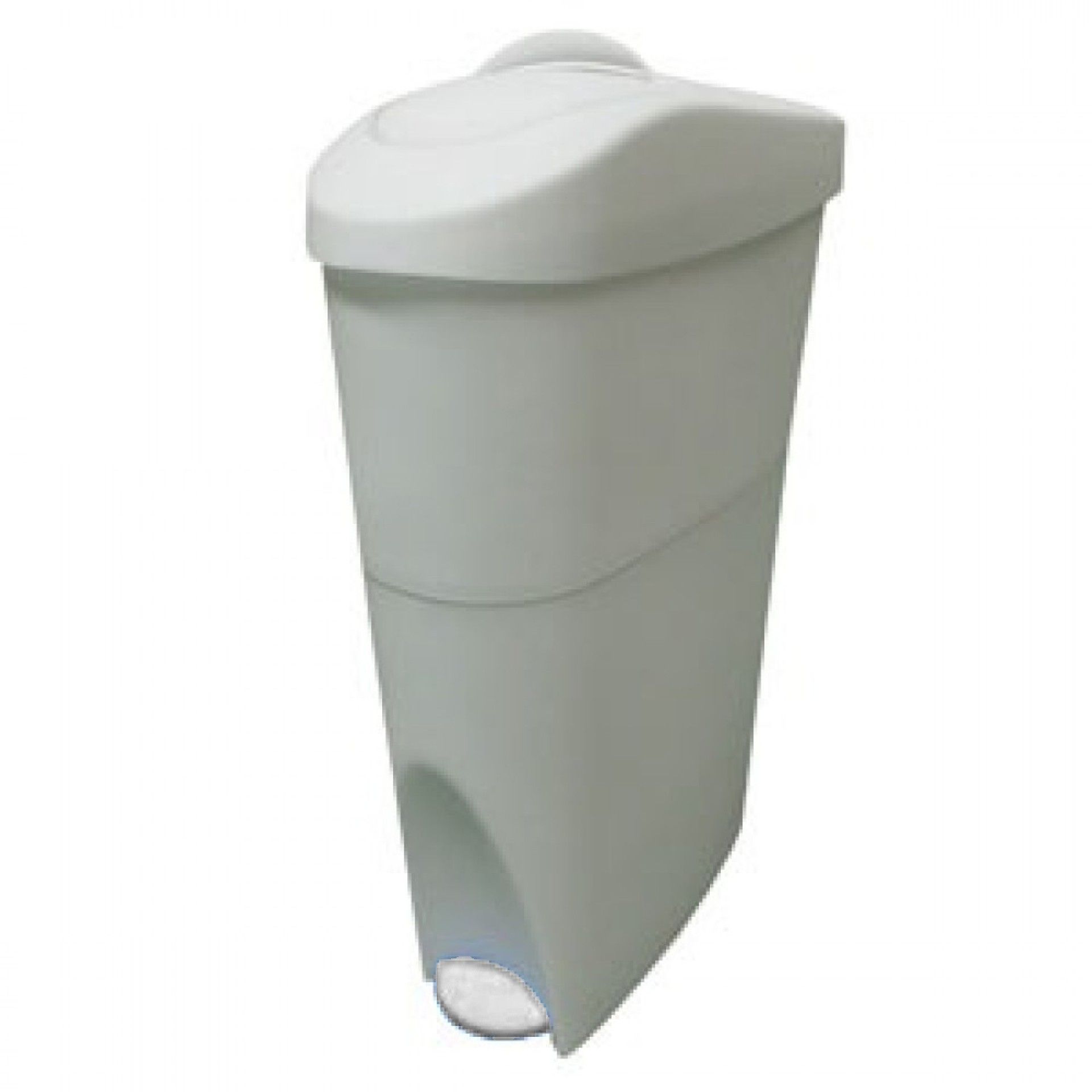 Contentor 19 L Branco para Pensos Higiénicos - 1 U Contentor 19 L Branco para Pensos Higiénicos - 1 U