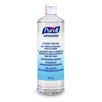 Desinfetante Purell Fliptop 500 ml - 1 U