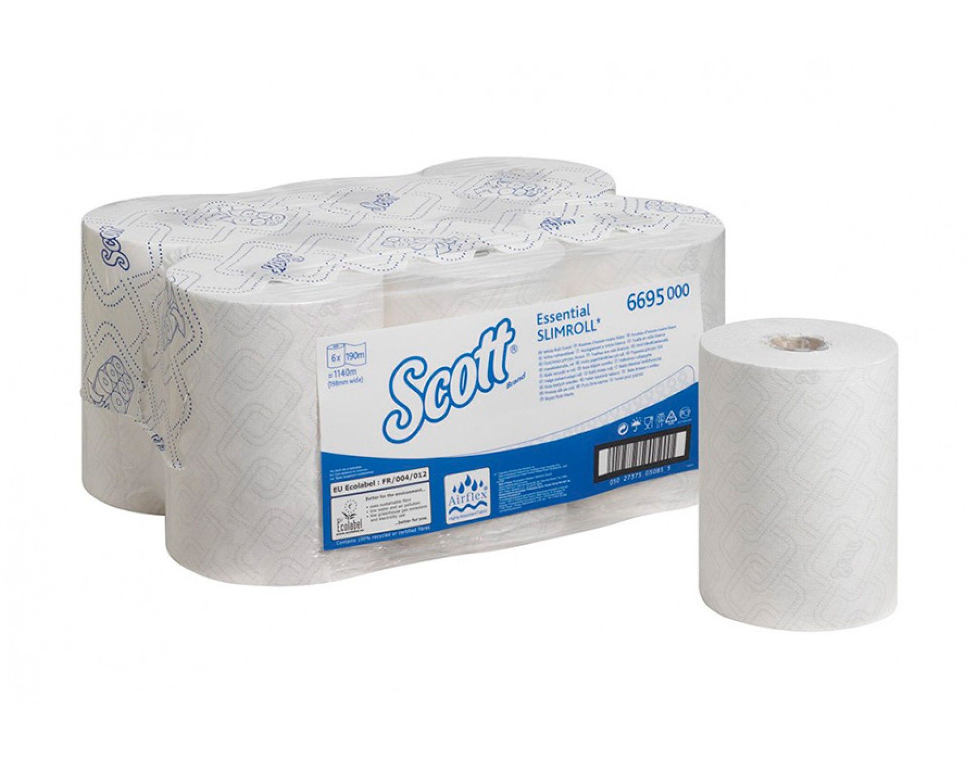 Scott Essential Slimroll 1 Folha 190 M - 6 R Scott Essential Slimroll 1 Folha 190 M - 6 R