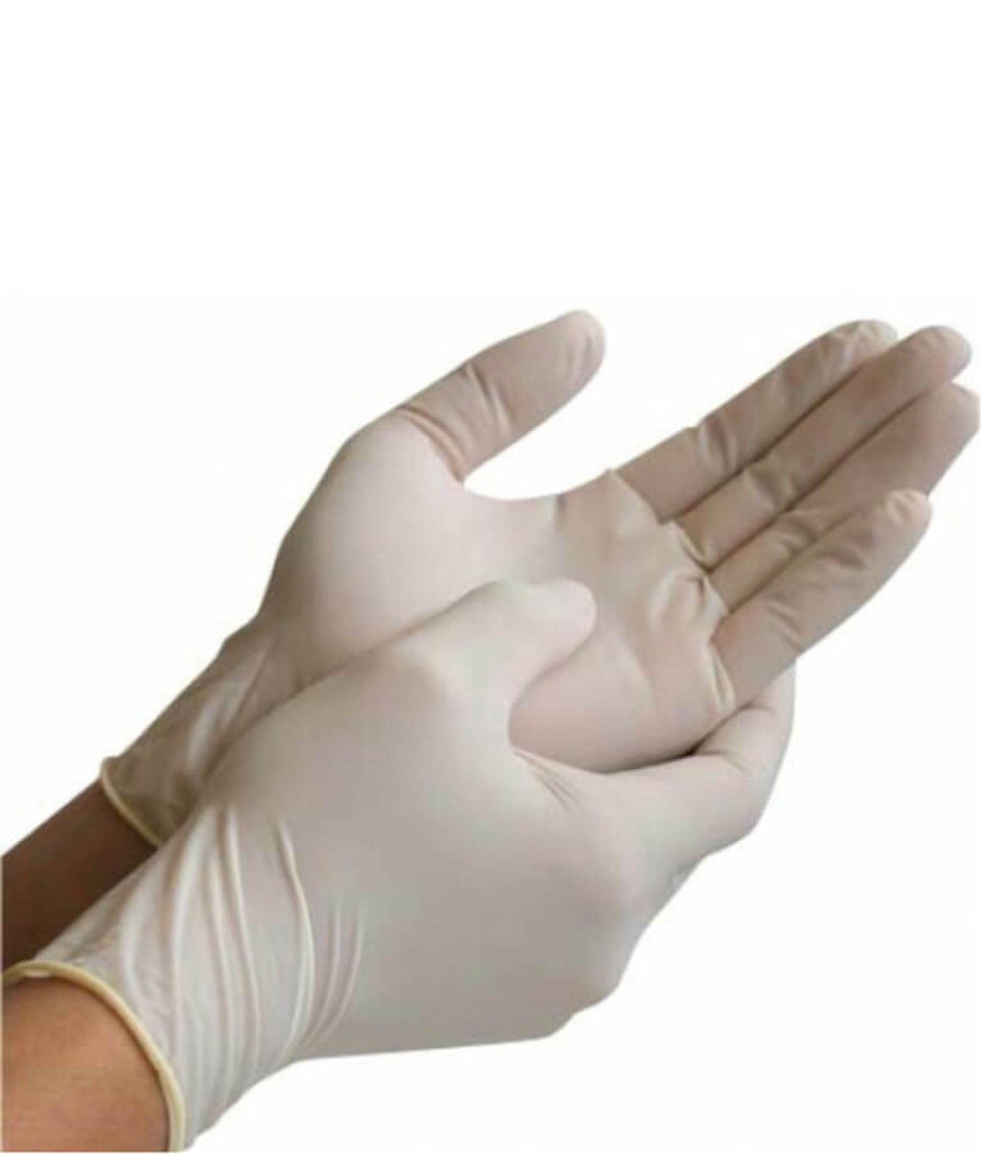 Luvas Latex Sanyc sem P� (S) - 100 Unidades