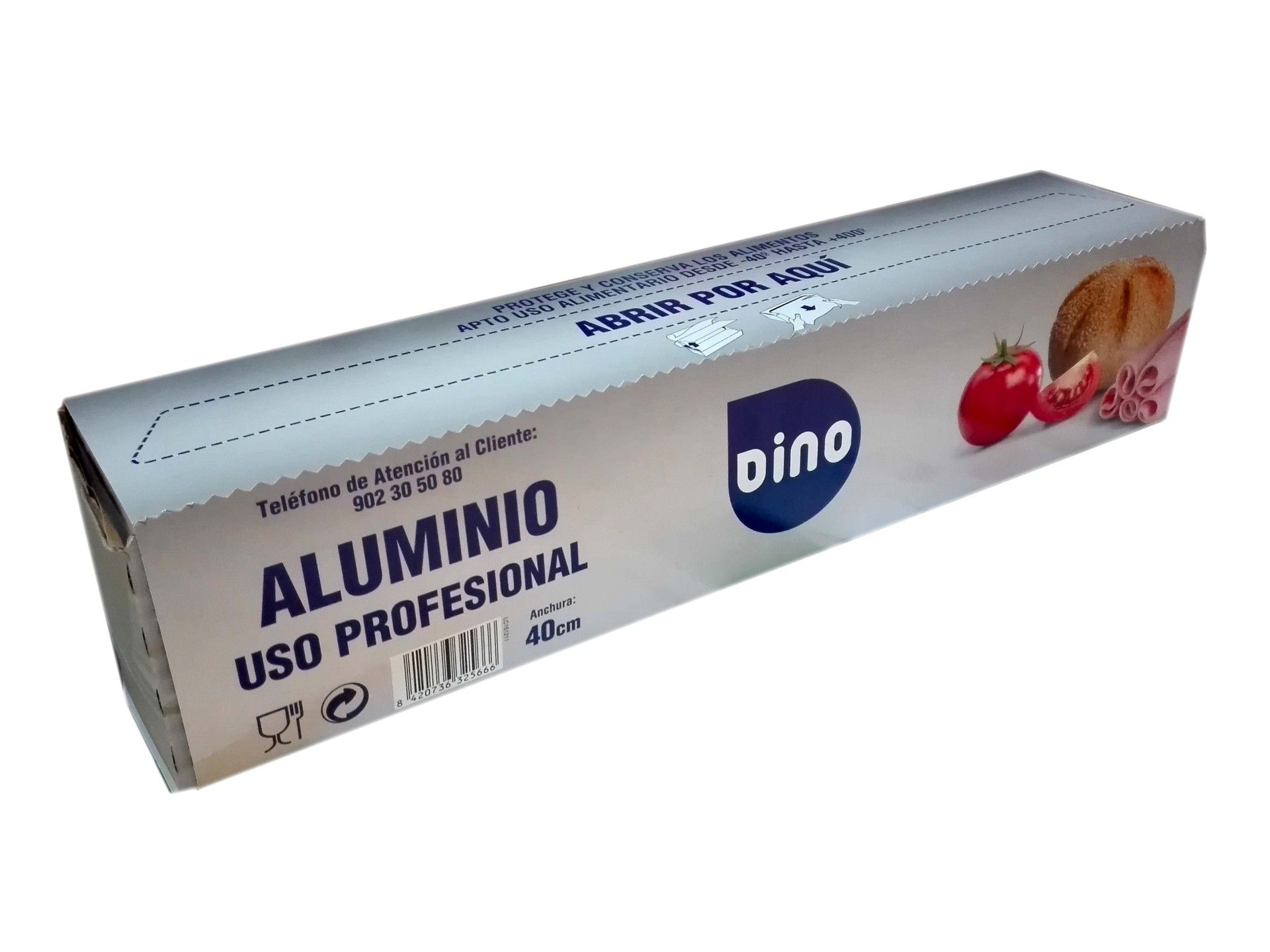 Folha de Alum�nio 40X300 Metros 11 - 1 Rolo