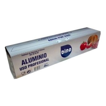 Papel de Aluminio 40cm X 300m 11 - 1 Rollo