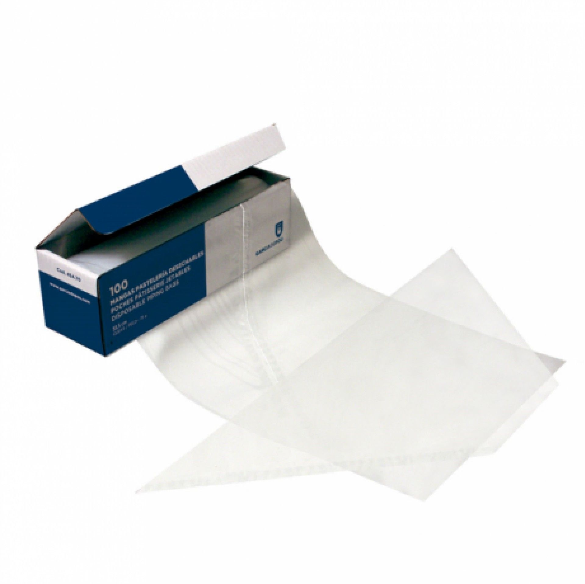 Sacos Pasteleiro Descartáveis 53,5cm Transparente - 100 Unid Sacos Pasteleiro Descartáveis 53,5cm Transparente - 100 Unid