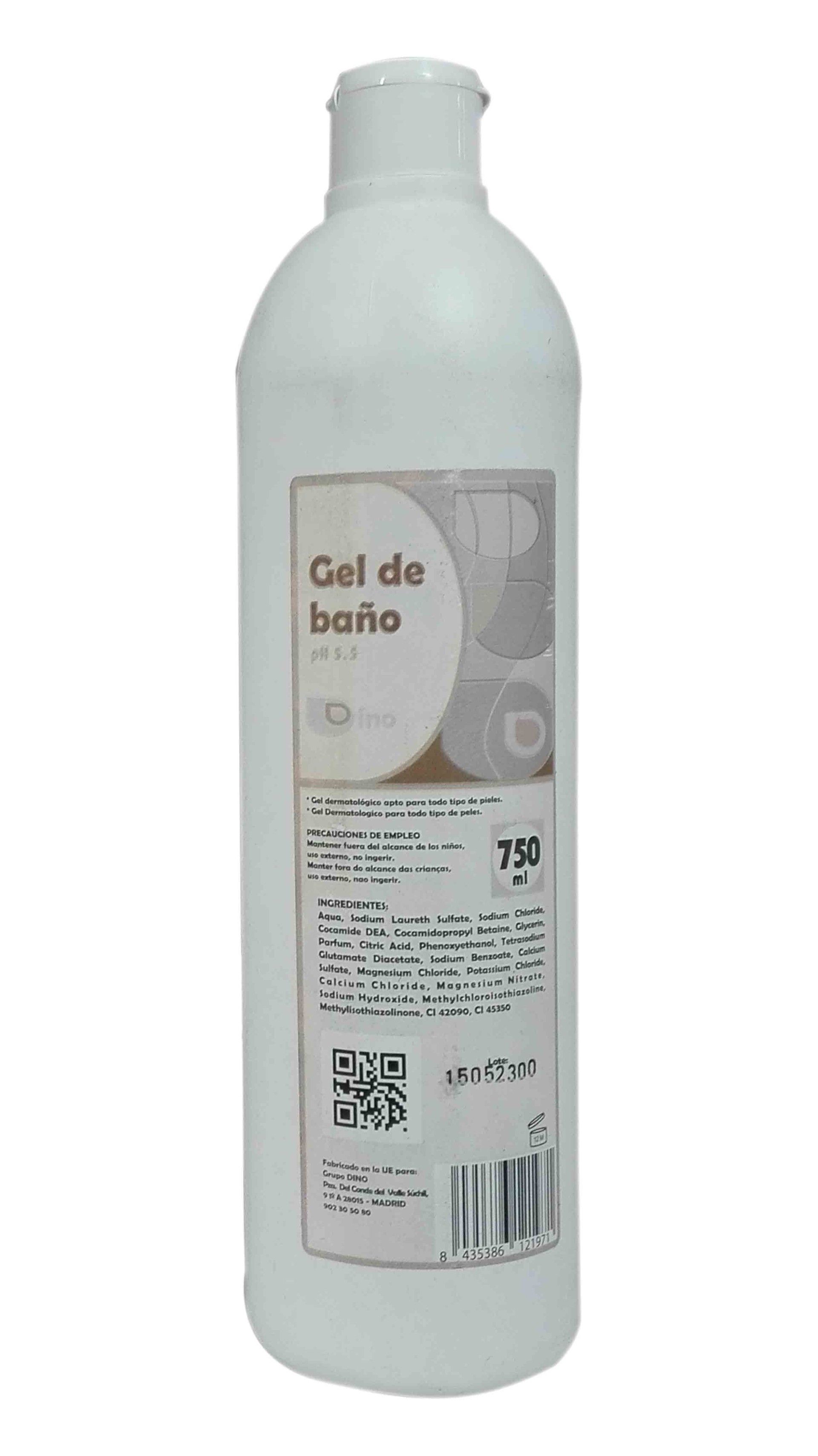 GEL DE BANHO DERMATOLÓGICO DINO - 750 ML GEL DE BANHO DERMATOLÓGICO DINO - 750 ML