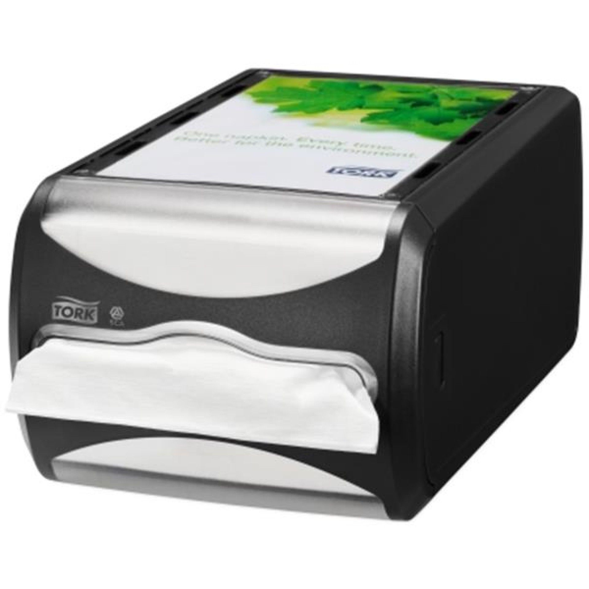 Dispensador de Guardanapos para Balc�o Preto - 1 U