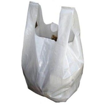 Bolsa de Plstico 50 x 55 Asa T.4 Blanca- 5 Kg