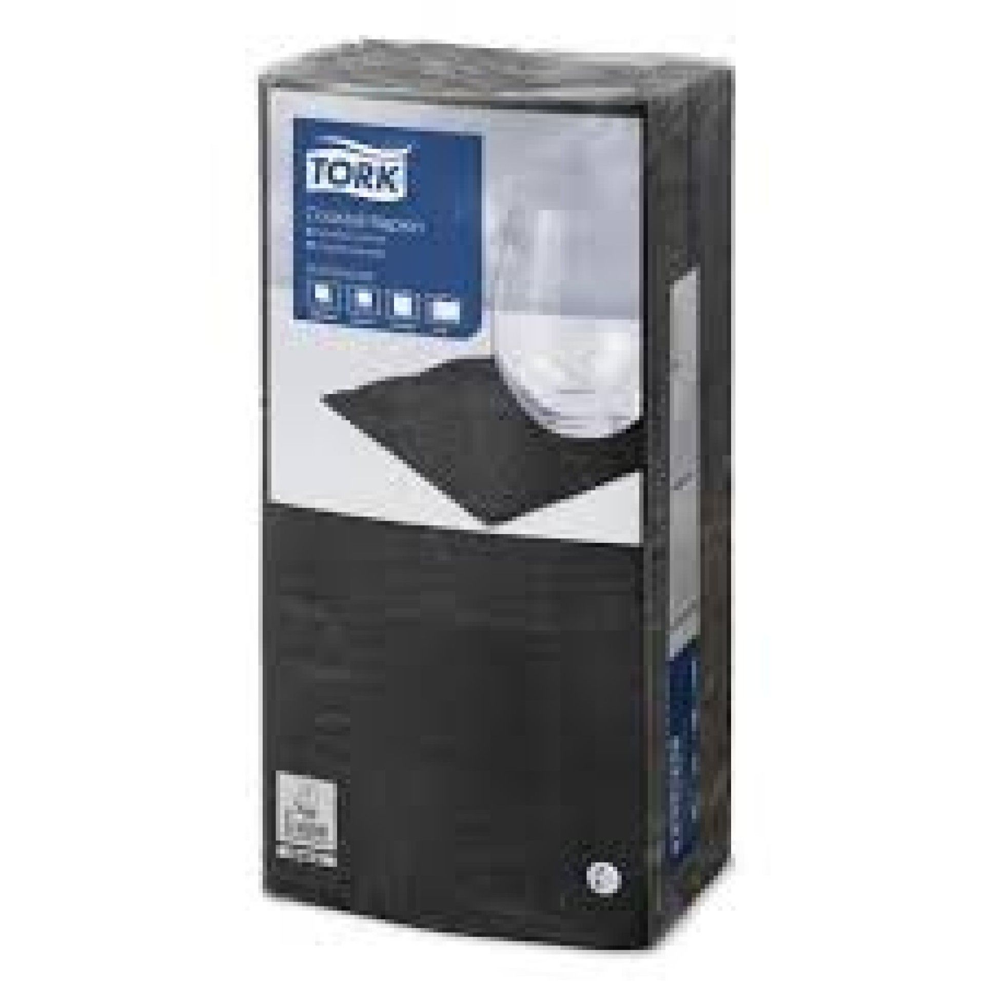 Guardanapo Cocktail Preto 12 x 12 cm - 2 F