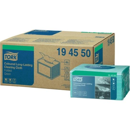 Paño de Limpieza Verde Tork Premium - 40 Unidades Paño de Limpieza Verde Tork Premium - 40 Unidades