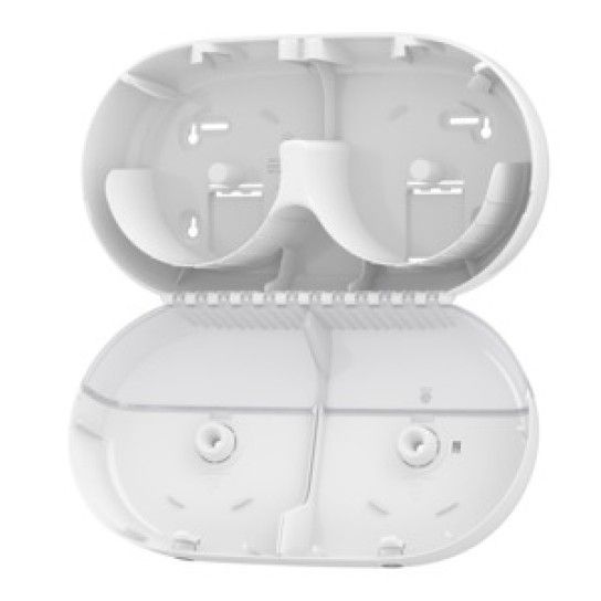 Dispensador Duplo para Papel Higiénico folha a folha - 1 U Dispensador Duplo para Papel Higiénico folha a folha - 1 U