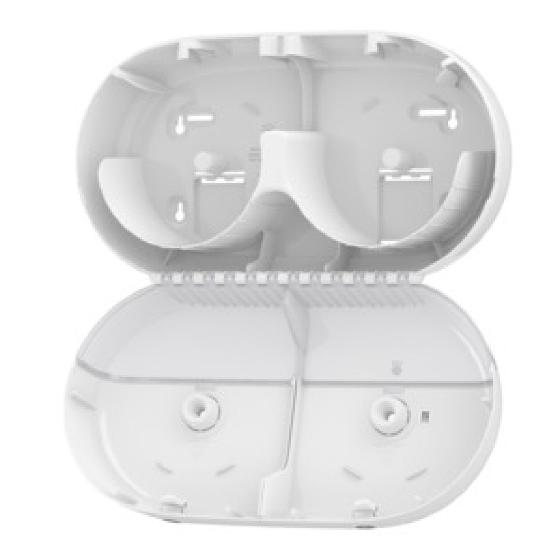 Dispensador Duplo para Papel Higiénico folha a folha - 1 U Dispensador Duplo para Papel Higiénico folha a folha - 1 U