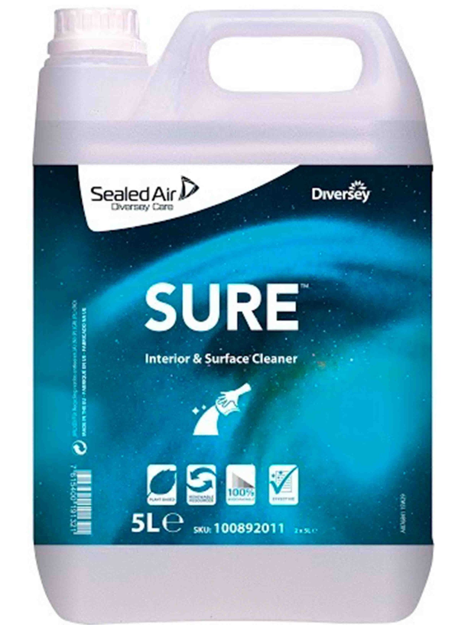 SURE INTERIOR & SURFACE CLEANER - BILHA 5 LT