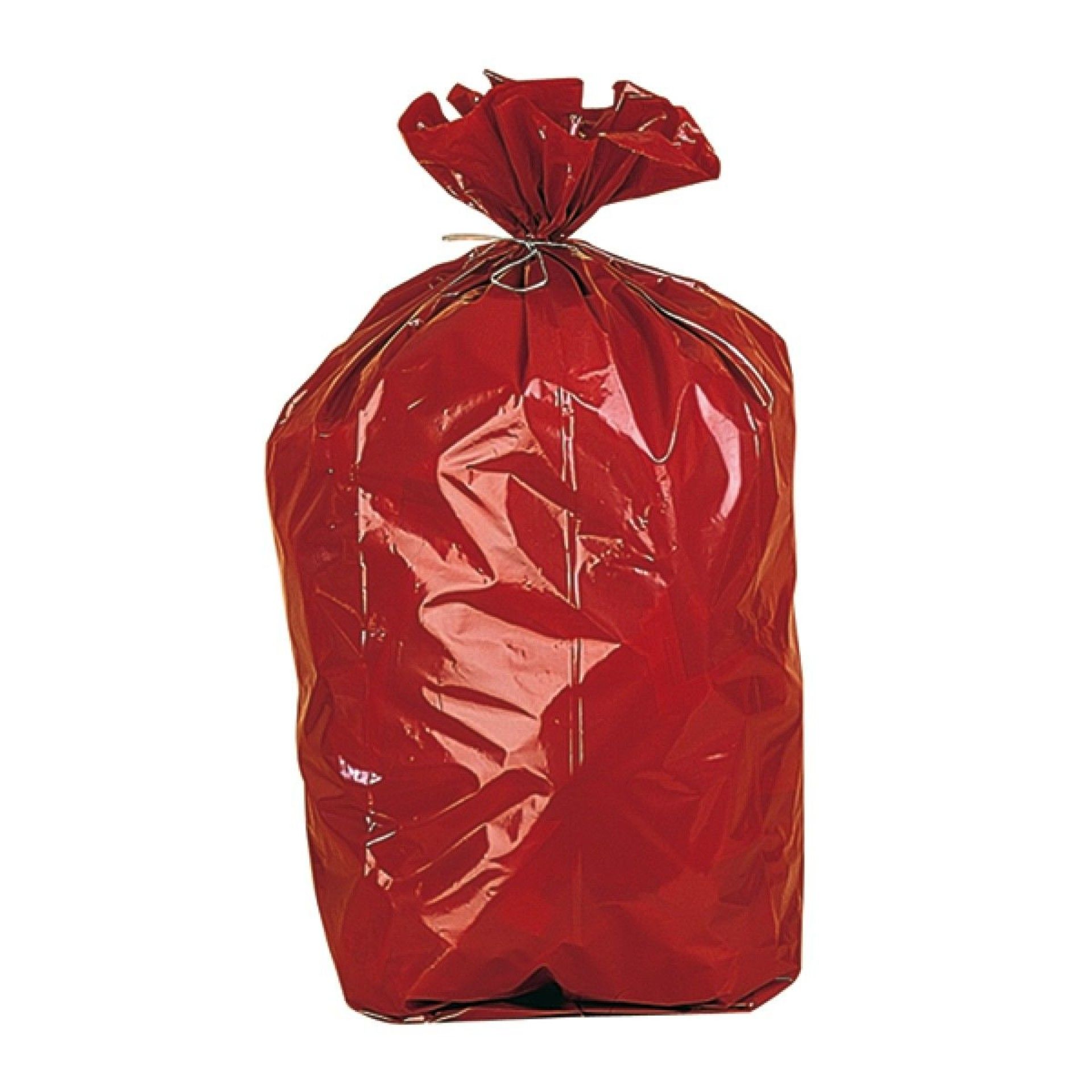 Saco Pl�stico 90x130 Vermelho - 10 Kg