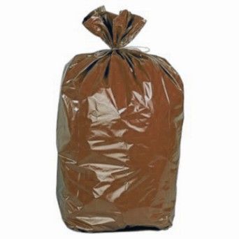 Saco Plstico 95x130 Castanho - 10 Kg