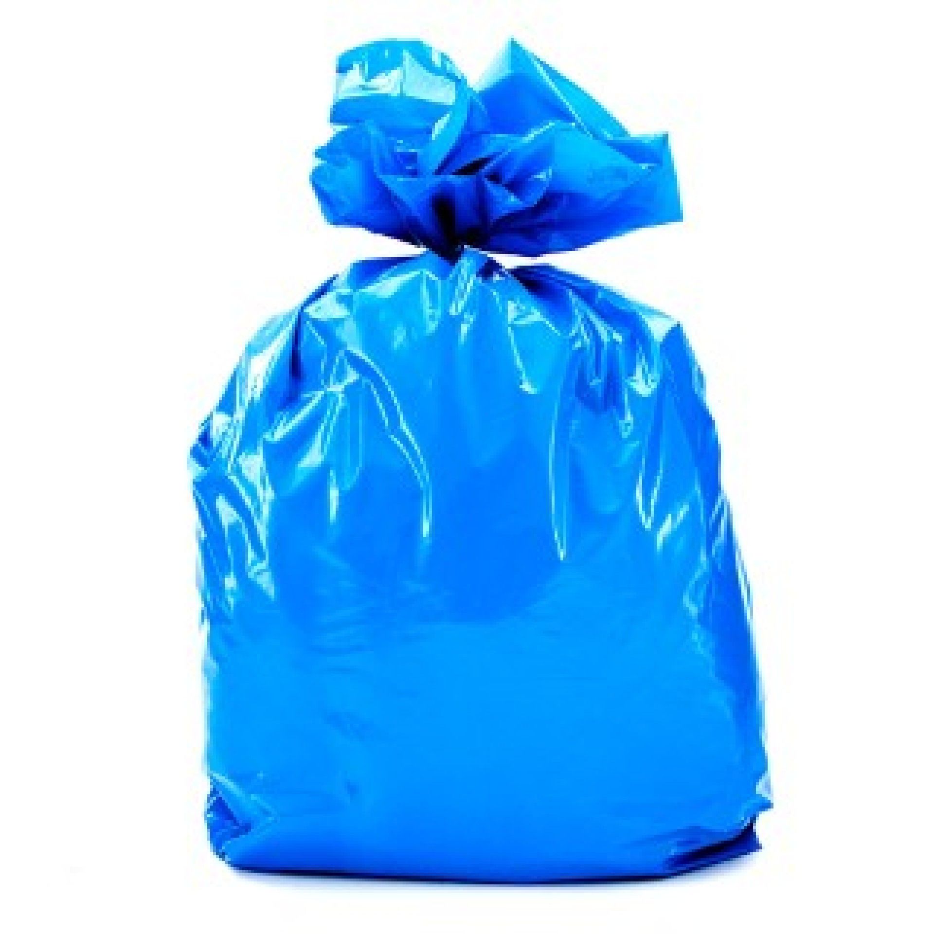 Saco Pl�stico 100x120 Azul - 10 Kg
