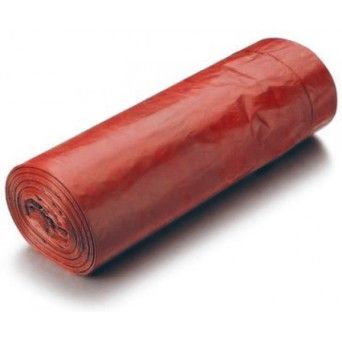 Bolsa de Plstico 52 x 60 Rojo C.80 - 1 Rollo