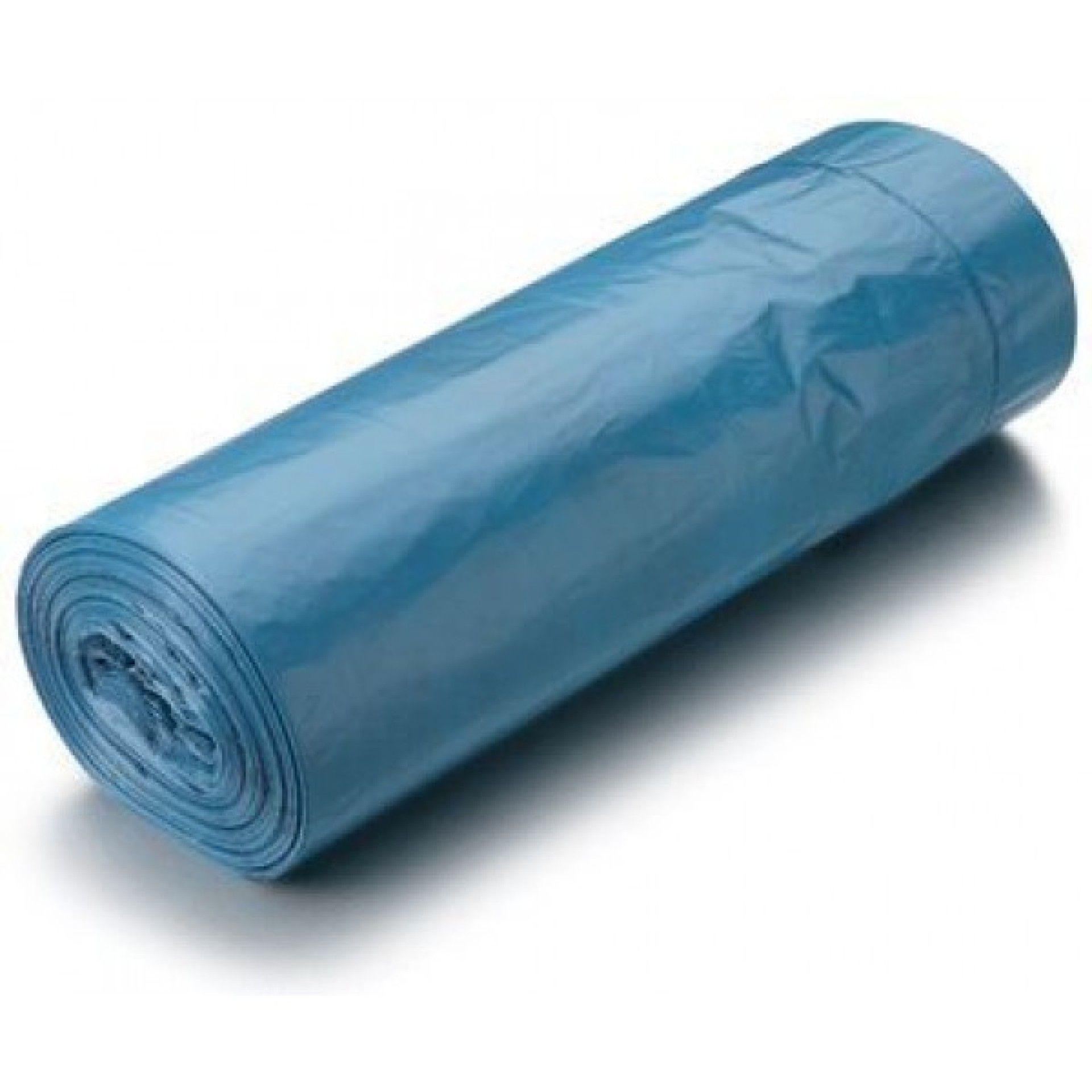 Saco Pl�stico 60x80 Azul G.120 - Rolos de 10 Unidades