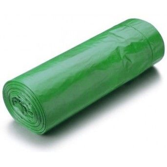 Saco Plástico 60 x 80 Verde G.120 - 1 Rolo