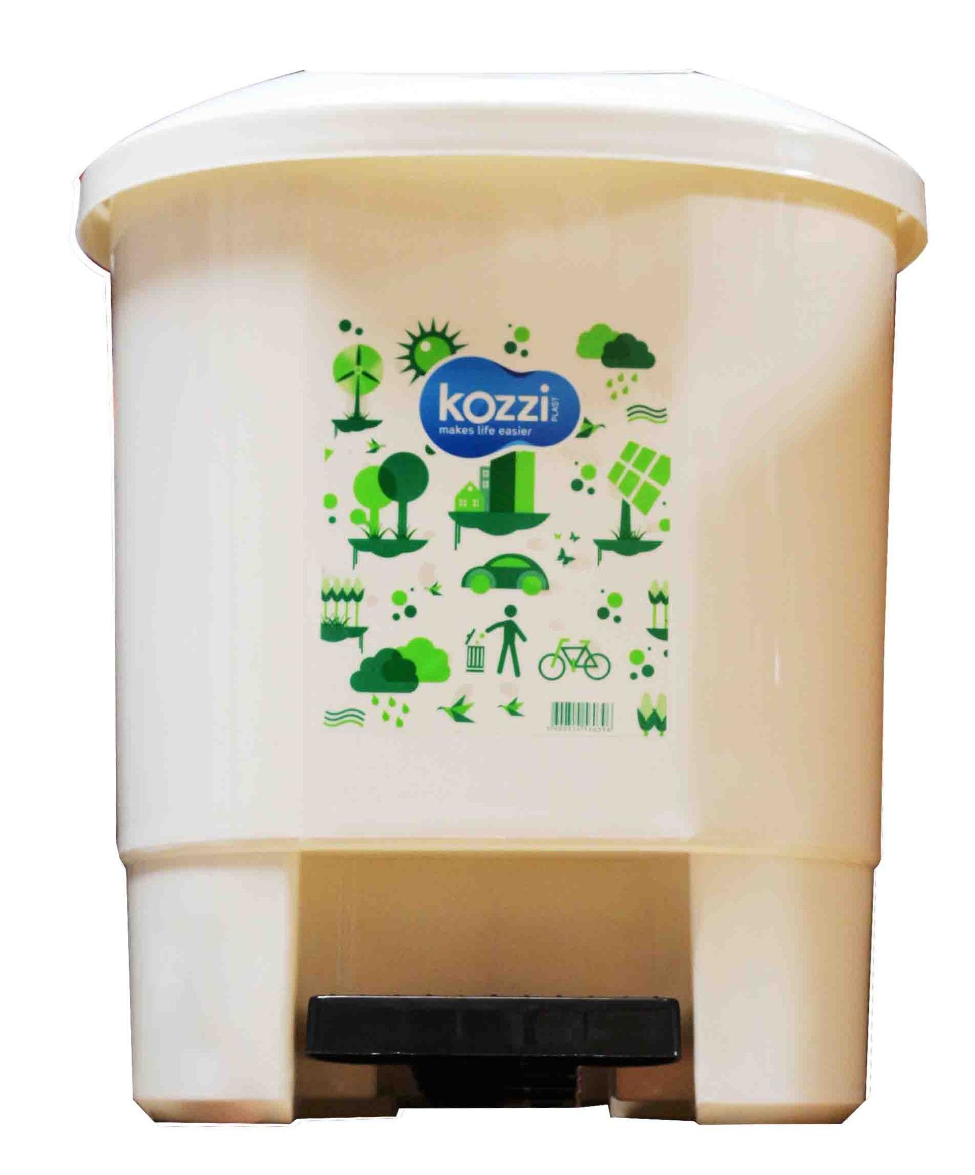 Balde do Lixo Grande com Pedal 30 Litros - 1 U Balde do Lixo Grande com Pedal 30 Litros - 1 U