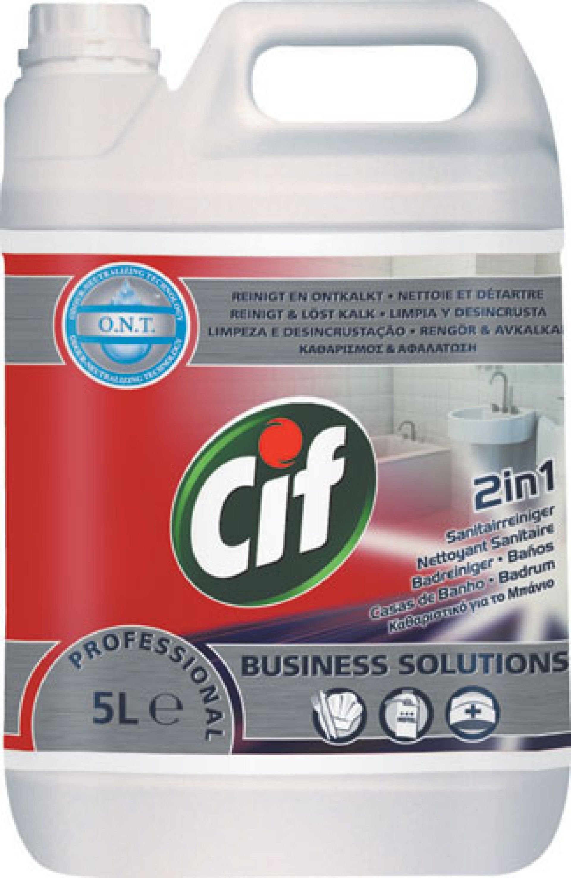 Cif 2in1 Detergente Desincrustante Casa Banho - 5 L Cif 2in1 Detergente Desincrustante Casa Banho - 5 L