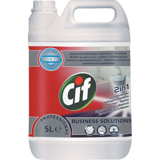 Cif 2in1 Detergente Desincrustante Casa Banho -  5 L