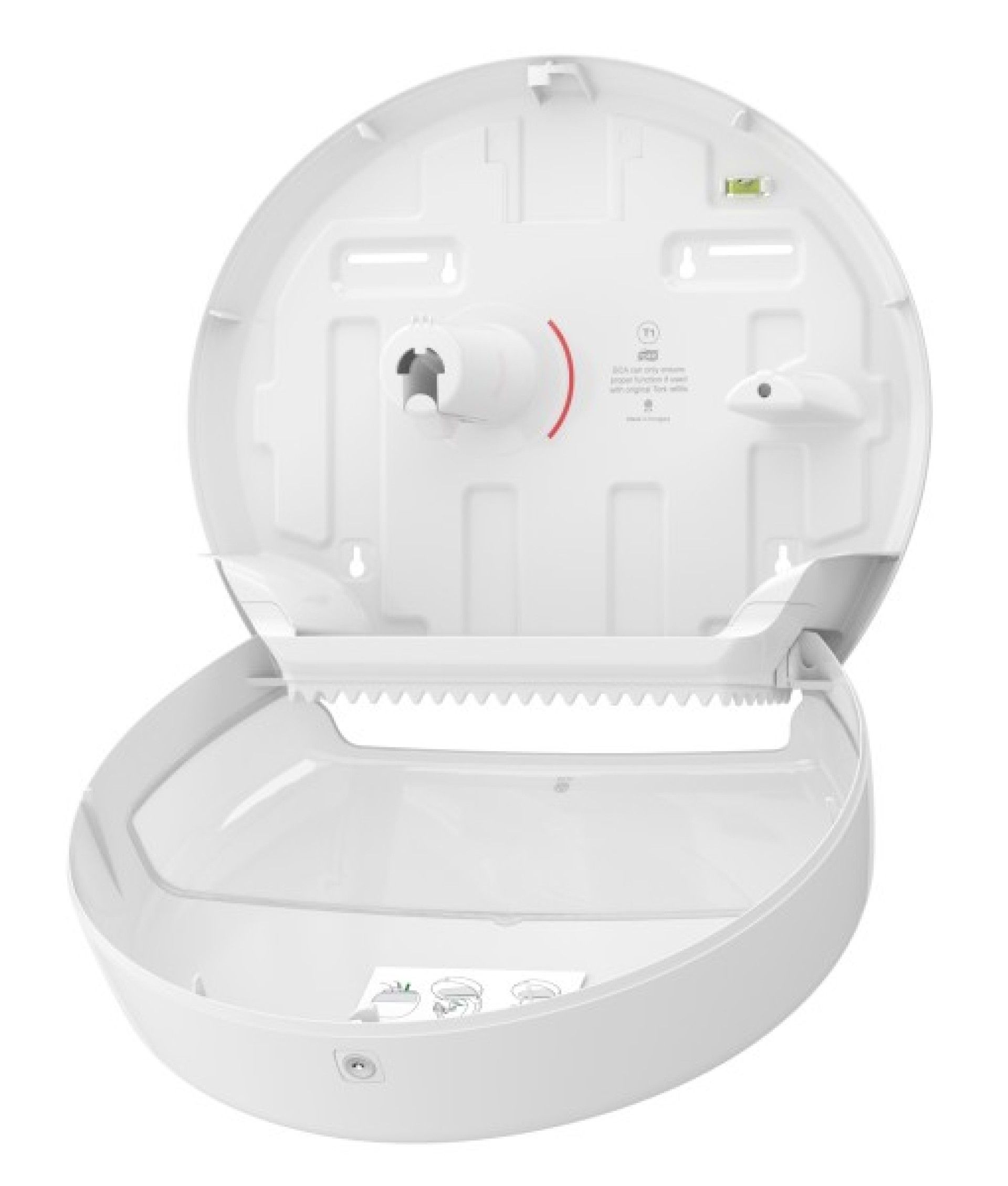 Dispensador Papel Higi�nico Jumbo - Elevation - Branco - 1 U