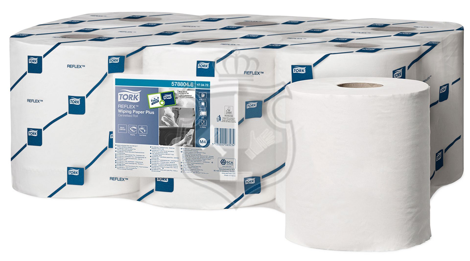 Papel de Remoção Extra Alimentação Central - 6 Rolos Papel de Remoção Extra Alimentação Central - 6 Rolos
